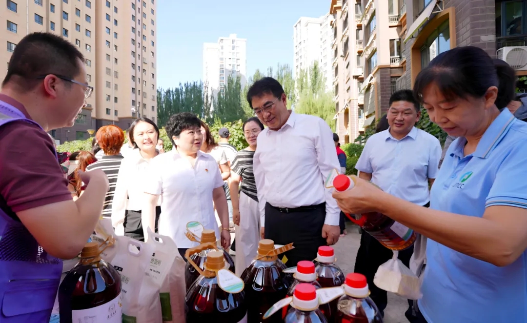 苏焕喜调研兴庆区新时代文明实践工作